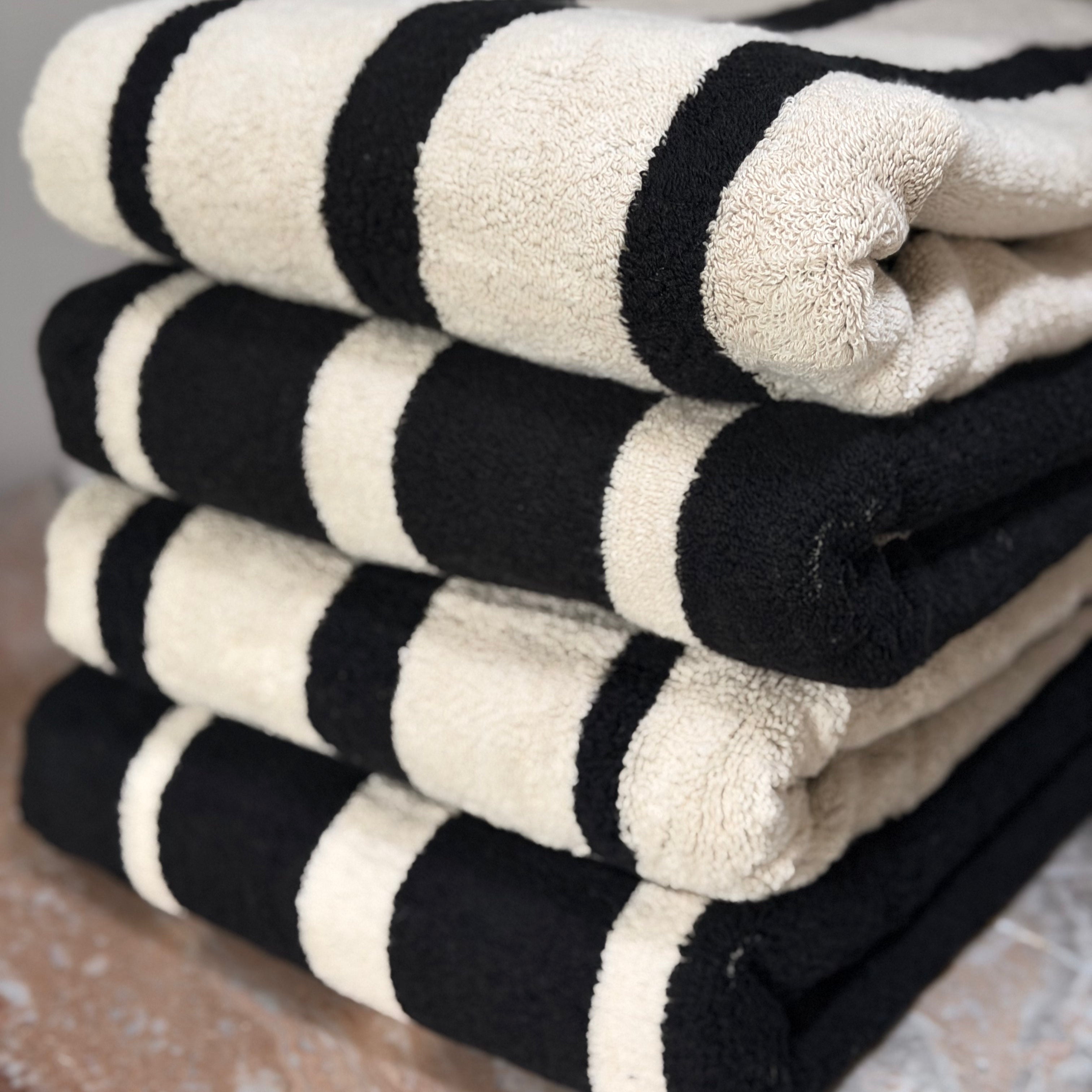 BONDI TOWEL - BLACK