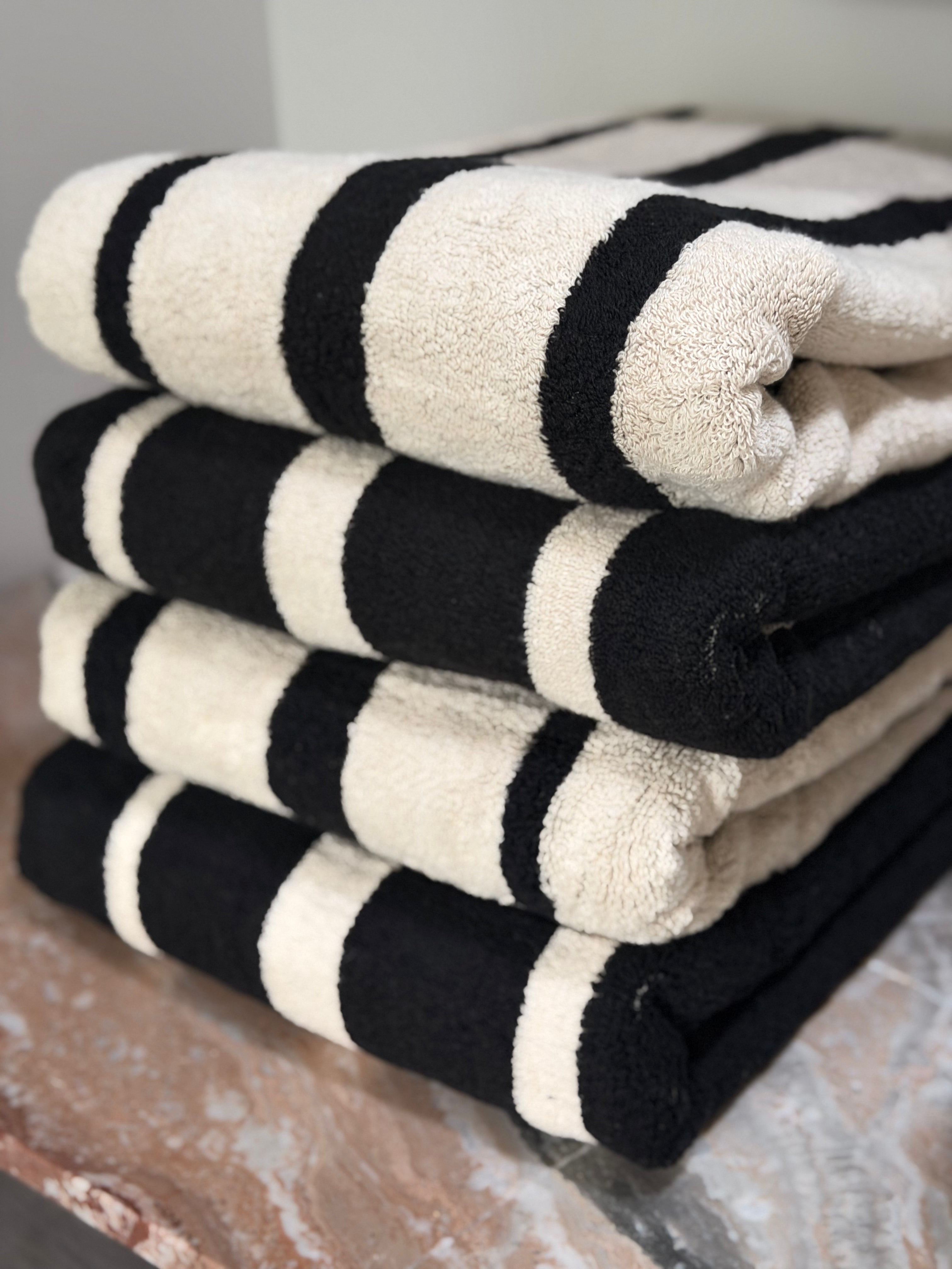 BONDI TOWEL - BLACK