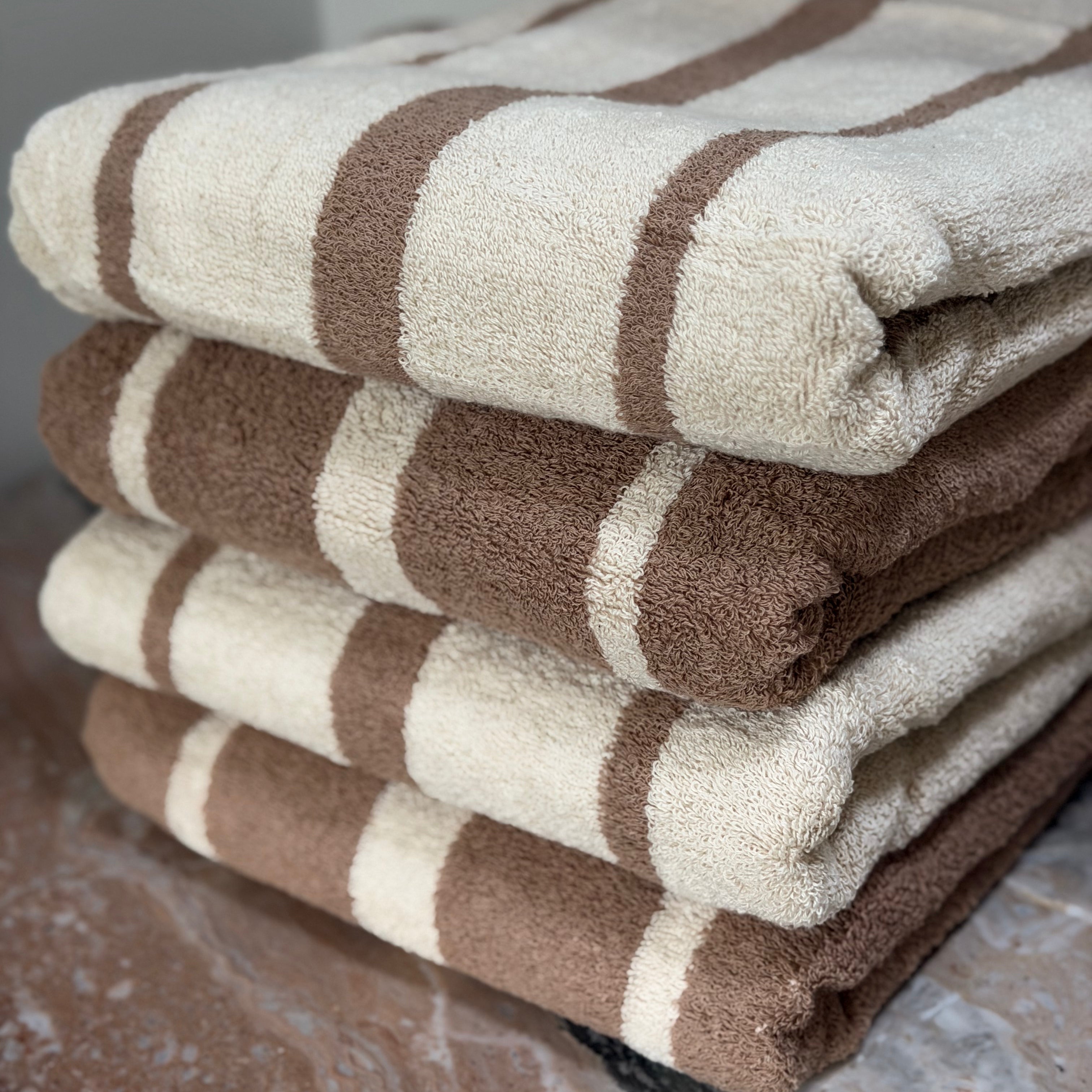 BONDI TOWEL - CARAMEL