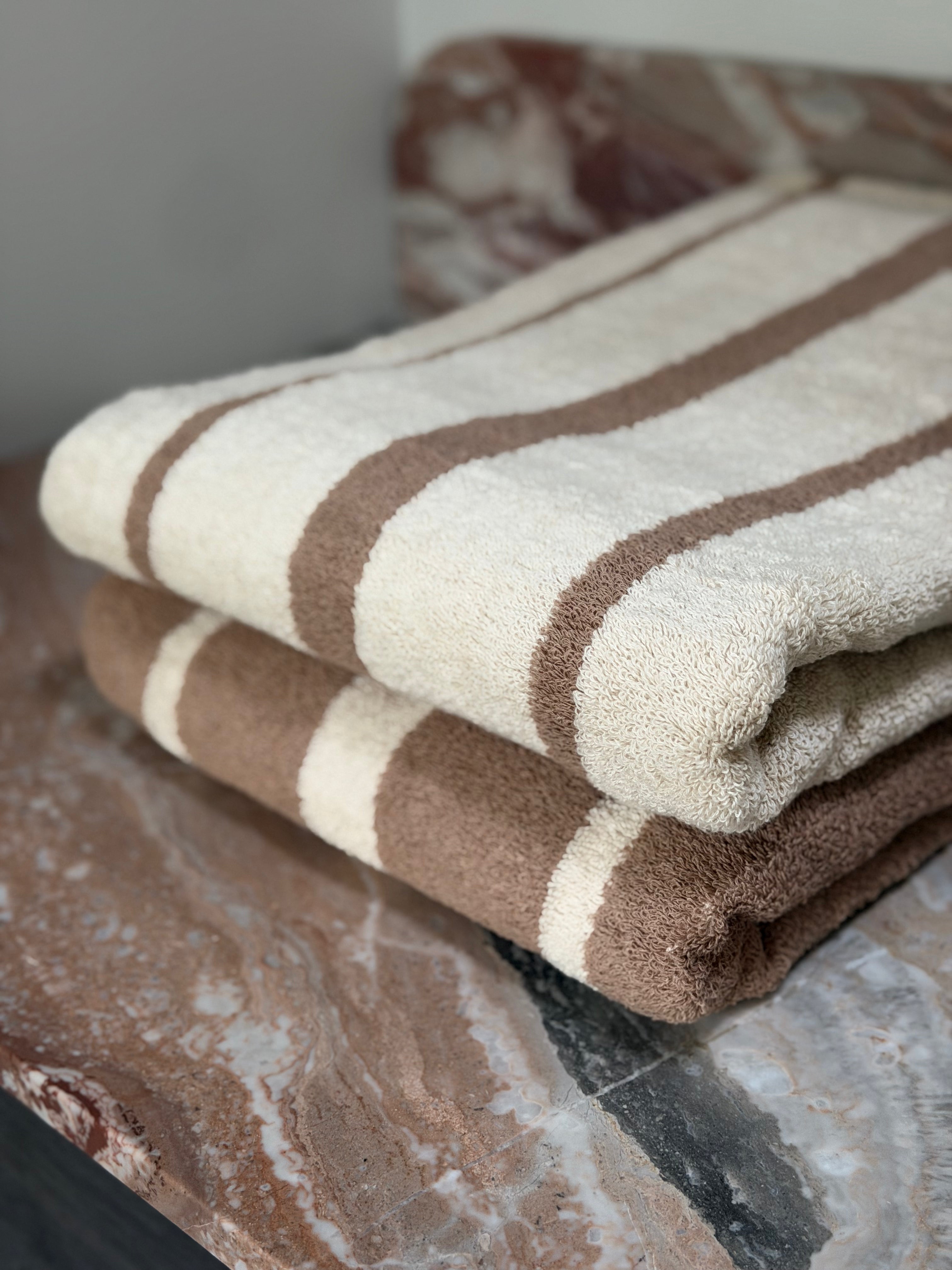BONDI TOWEL - CARAMEL